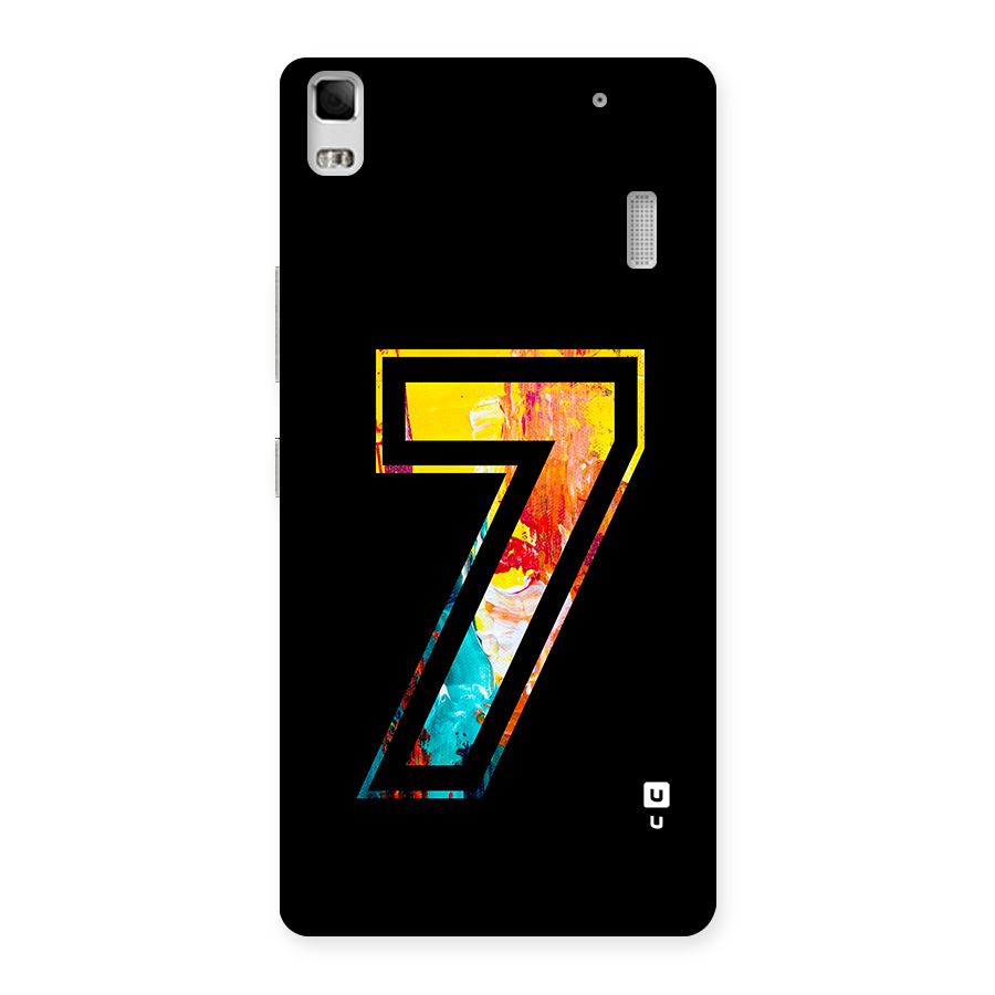 Lucky Number Back Case for Lenovo K3 Note