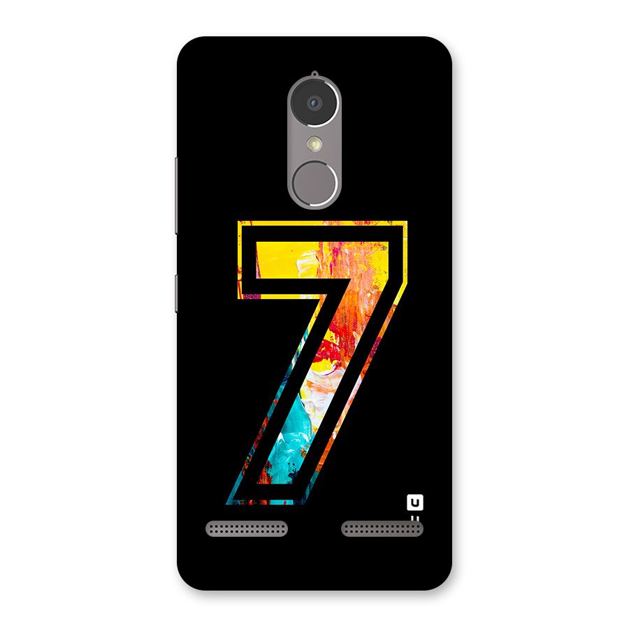 Lucky Number Back Case for Lenovo K6