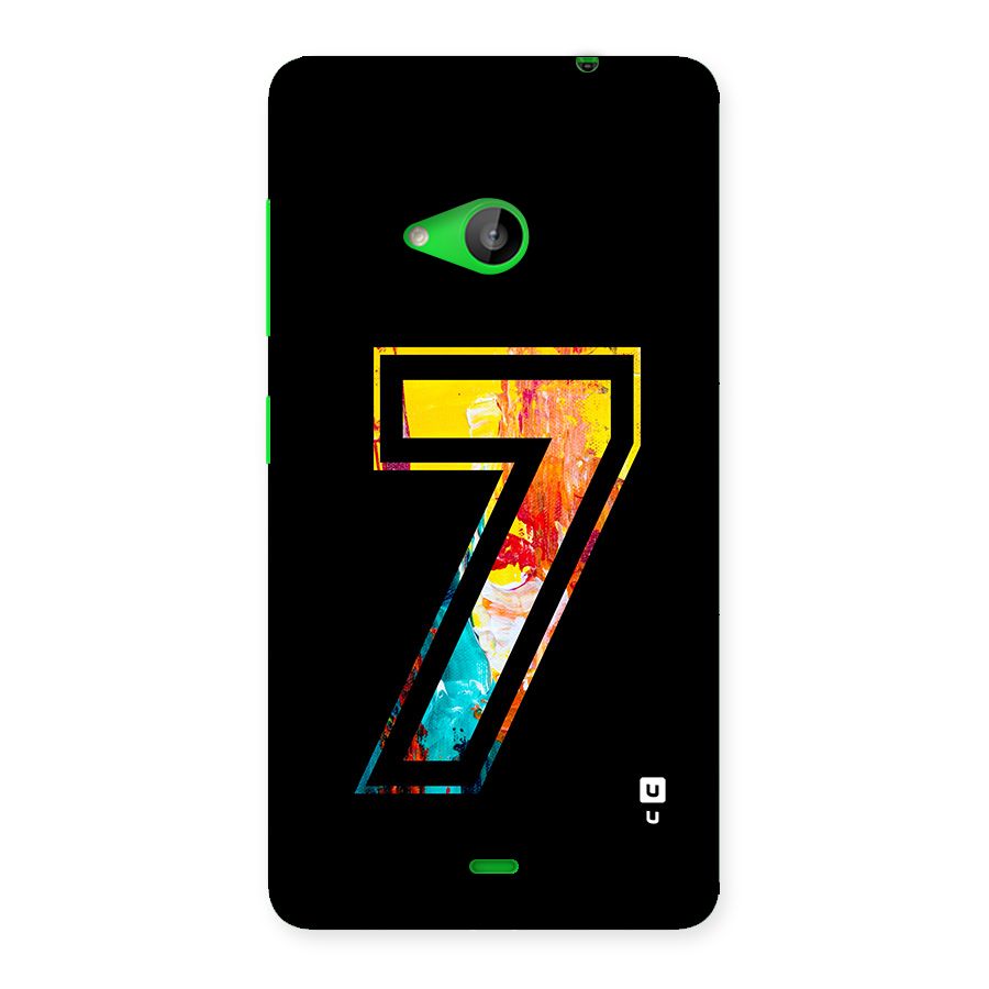 Lucky Number Back Case for Lumia 535