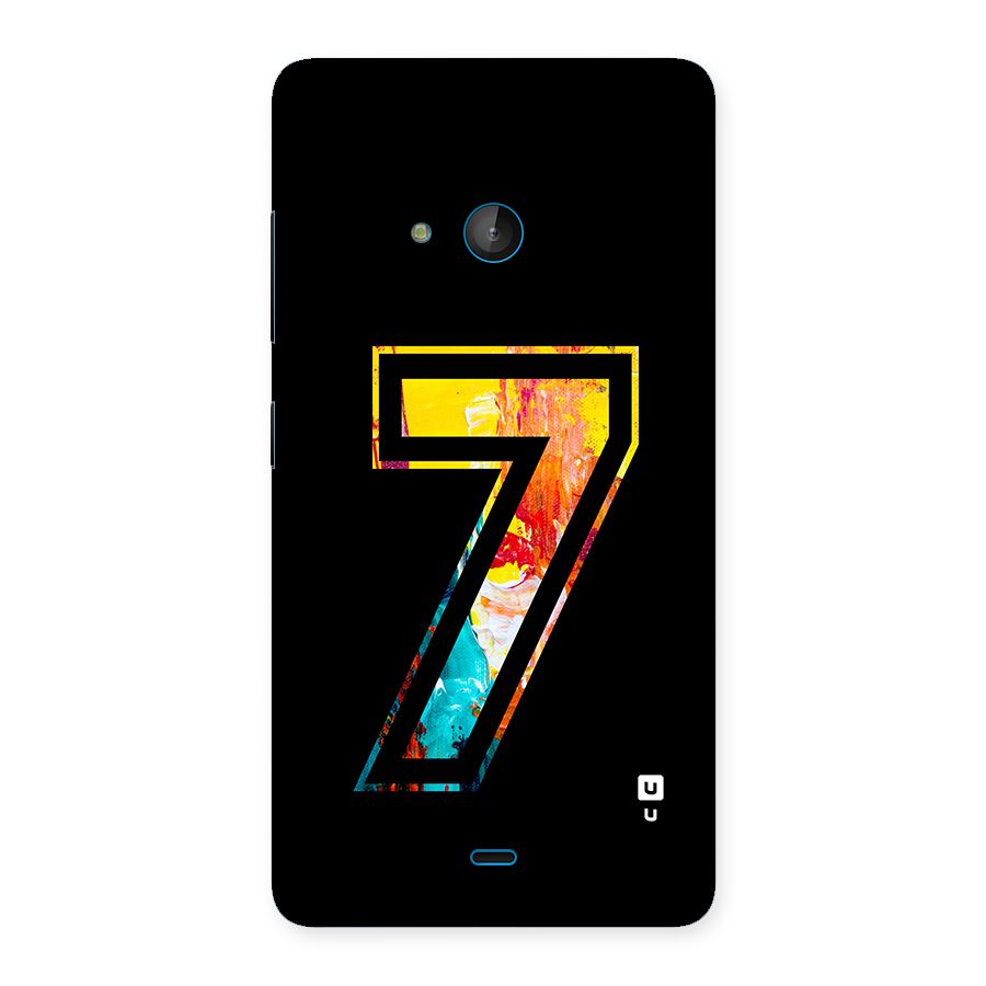 Lucky Number Back Case for Lumia 540