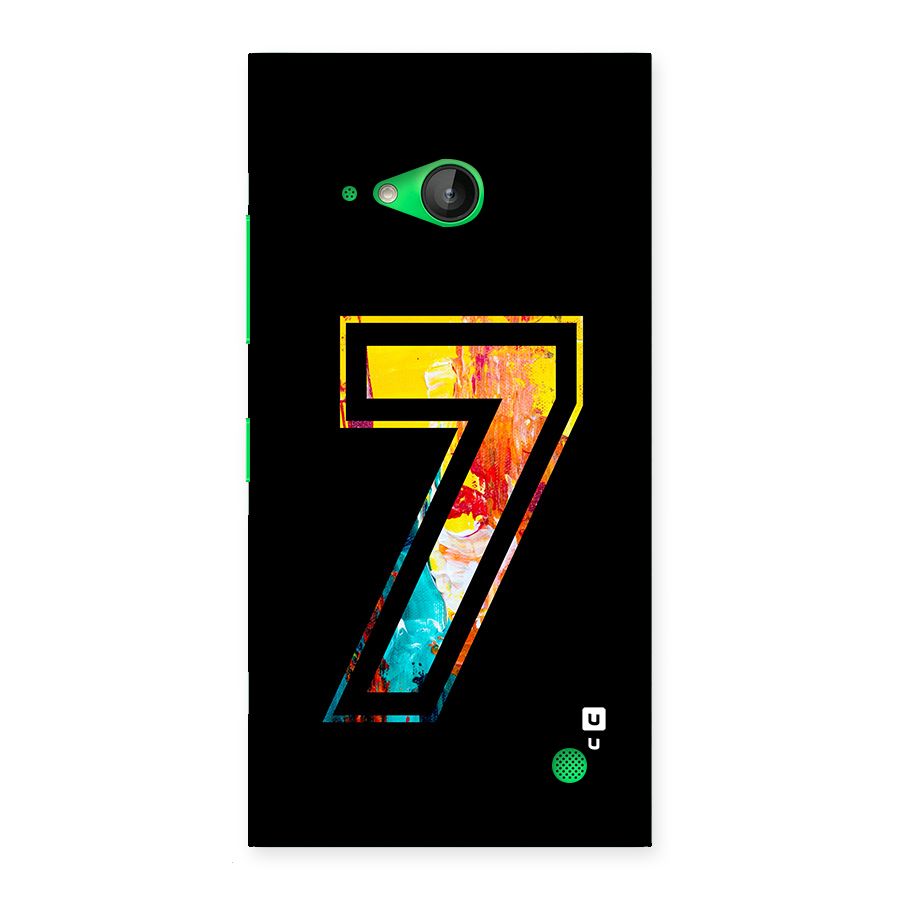 Lucky Number Back Case for Lumia 730