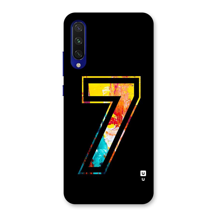 Lucky Number Back Case for Mi A3