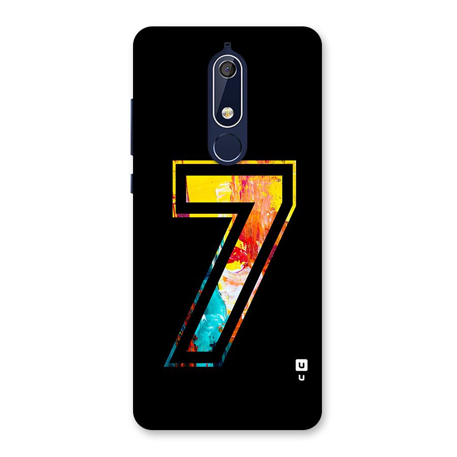 Lucky Number Back Case for Nokia 5.1