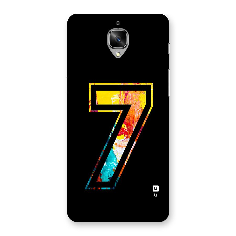 Lucky Number Back Case for OnePlus 3