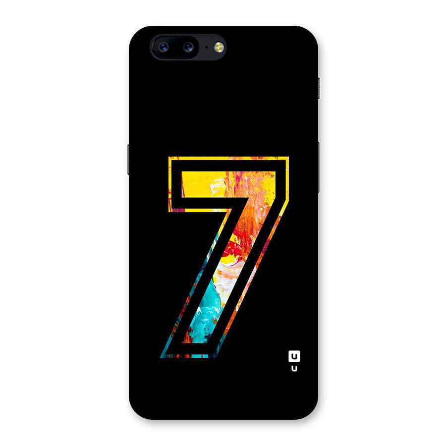 Lucky Number Back Case for OnePlus 5