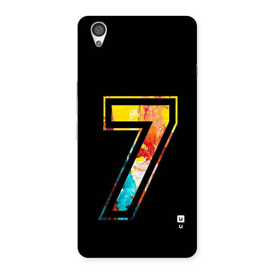Lucky Number Back Case for OnePlus X