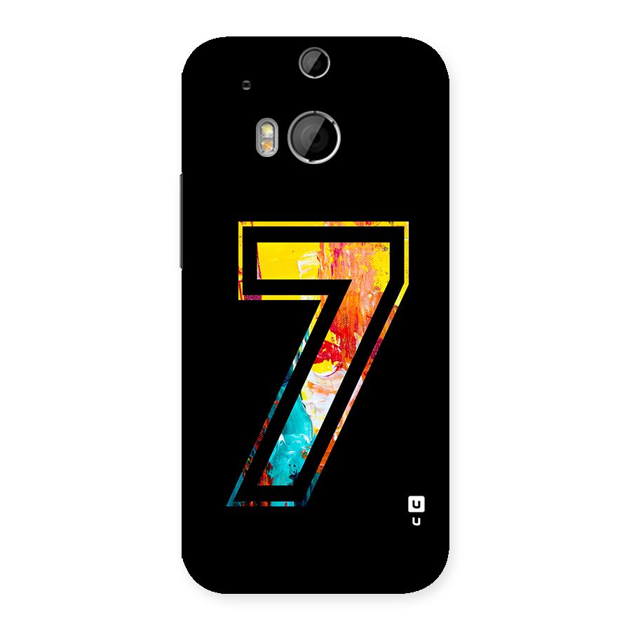 Lucky Number Back Case for One M8