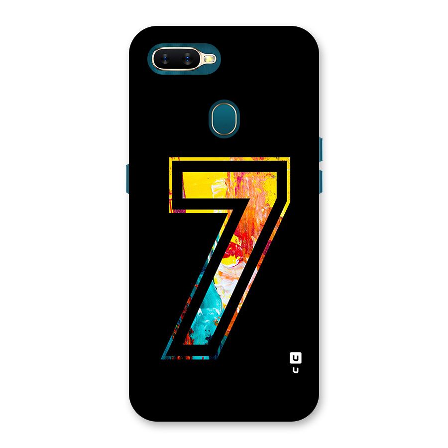 Lucky Number Back Case for Oppo A12s