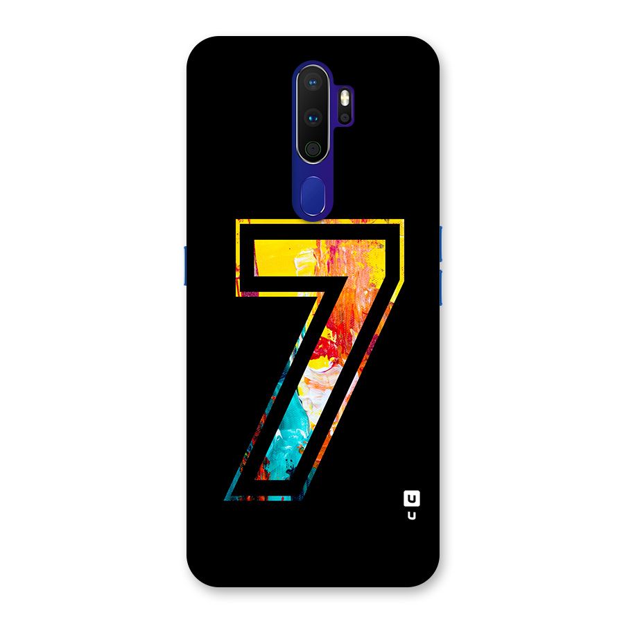 Lucky Number Back Case for Oppo A9 (2020)