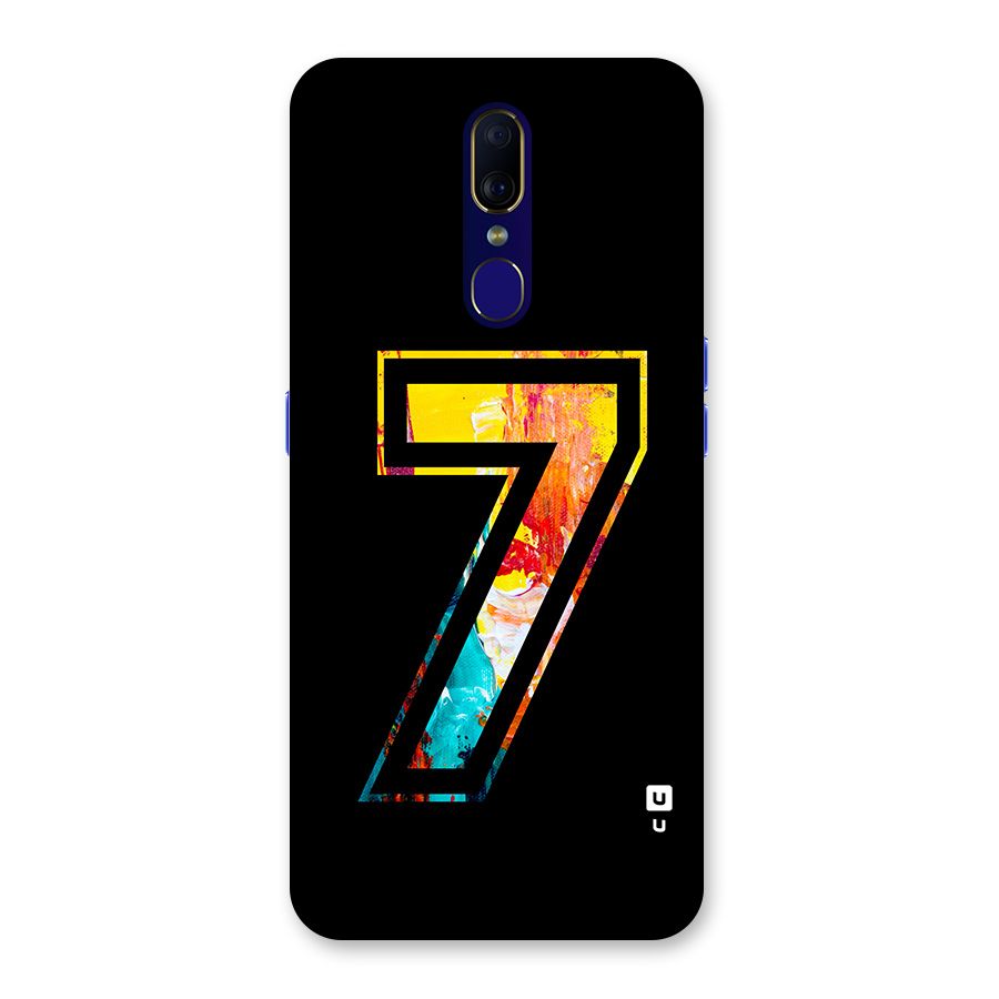 Lucky Number Back Case for Oppo F11