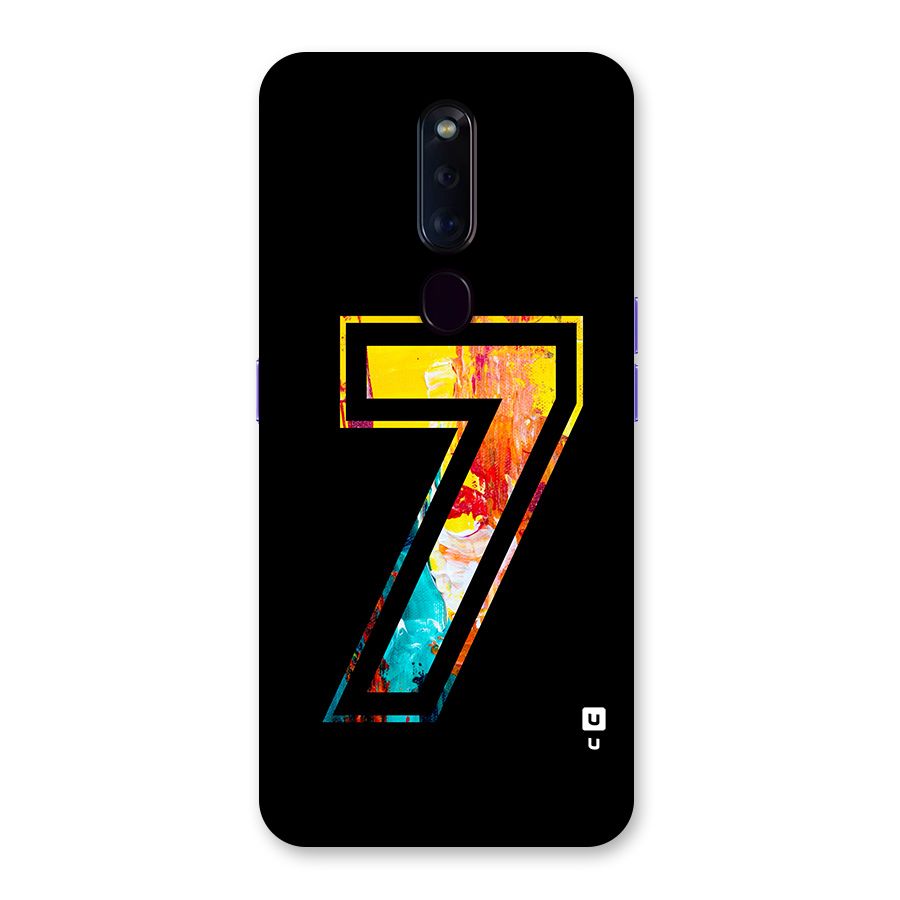Lucky Number Back Case for Oppo F11 Pro