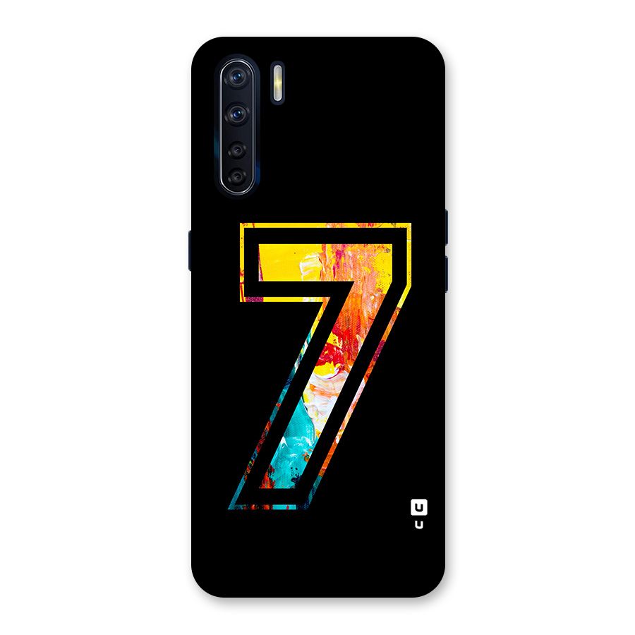 Lucky Number Back Case for Oppo F15