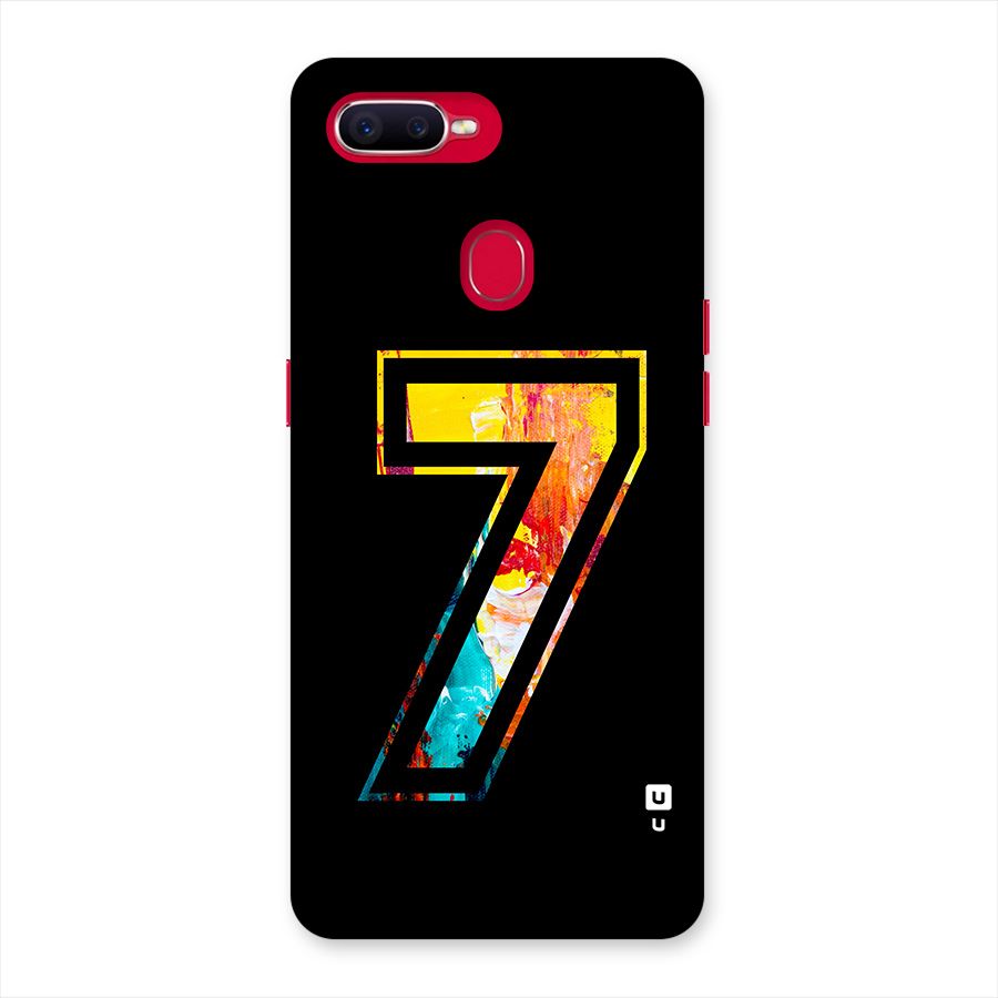 Lucky Number Back Case for Oppo F9 Pro
