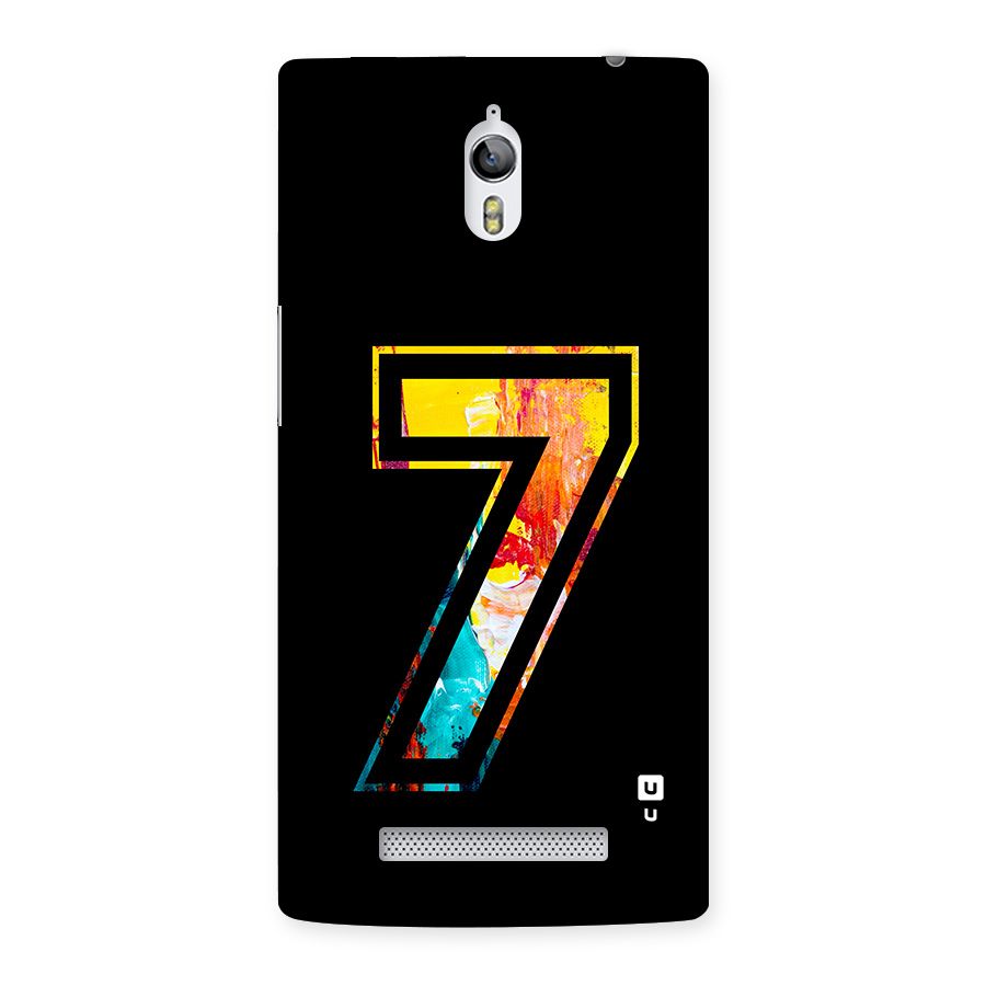 Lucky Number Back Case for Oppo Find 7