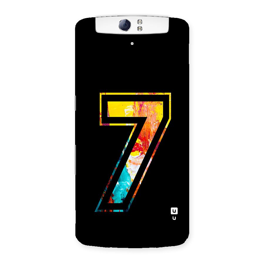 Lucky Number Back Case for Oppo N1