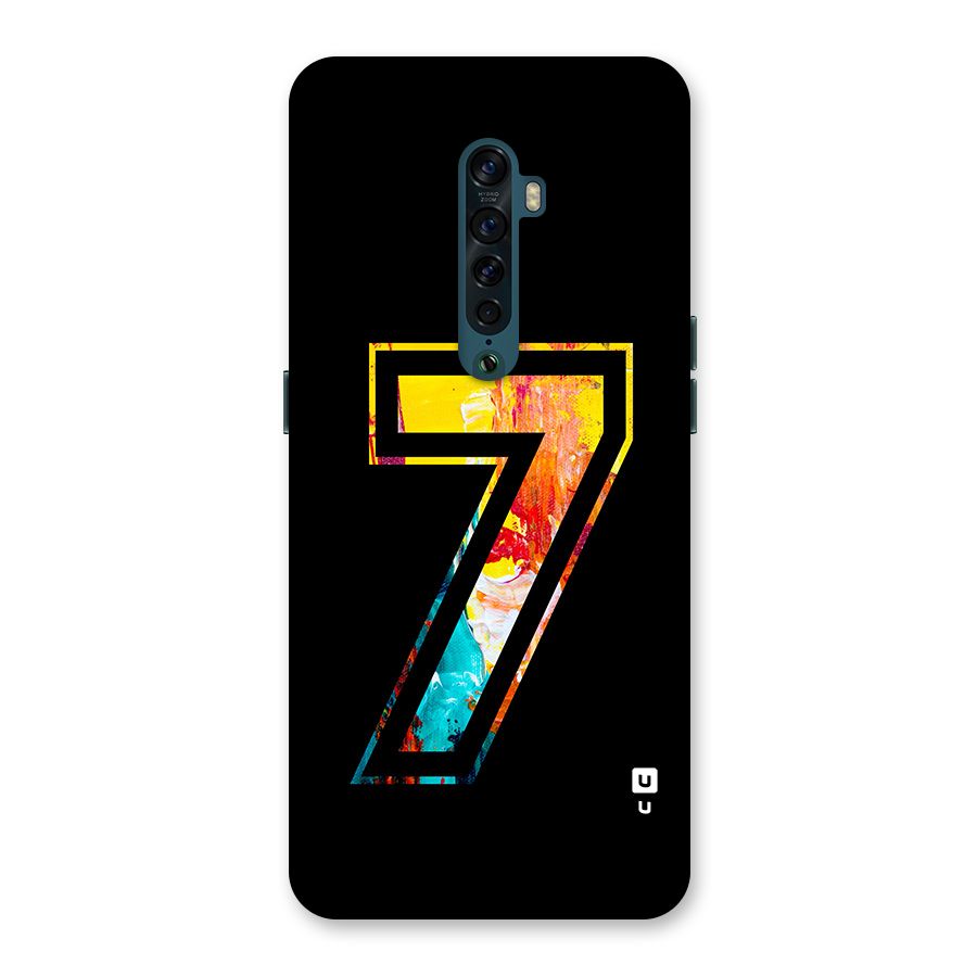 Lucky Number Back Case for Oppo Reno2