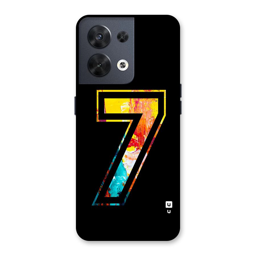 Lucky Number Back Case for Oppo Reno8 5G