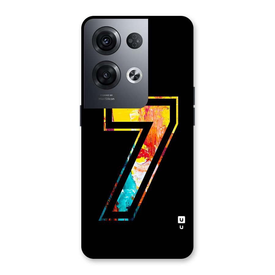 Lucky Number Back Case for Oppo Reno8 Pro 5G