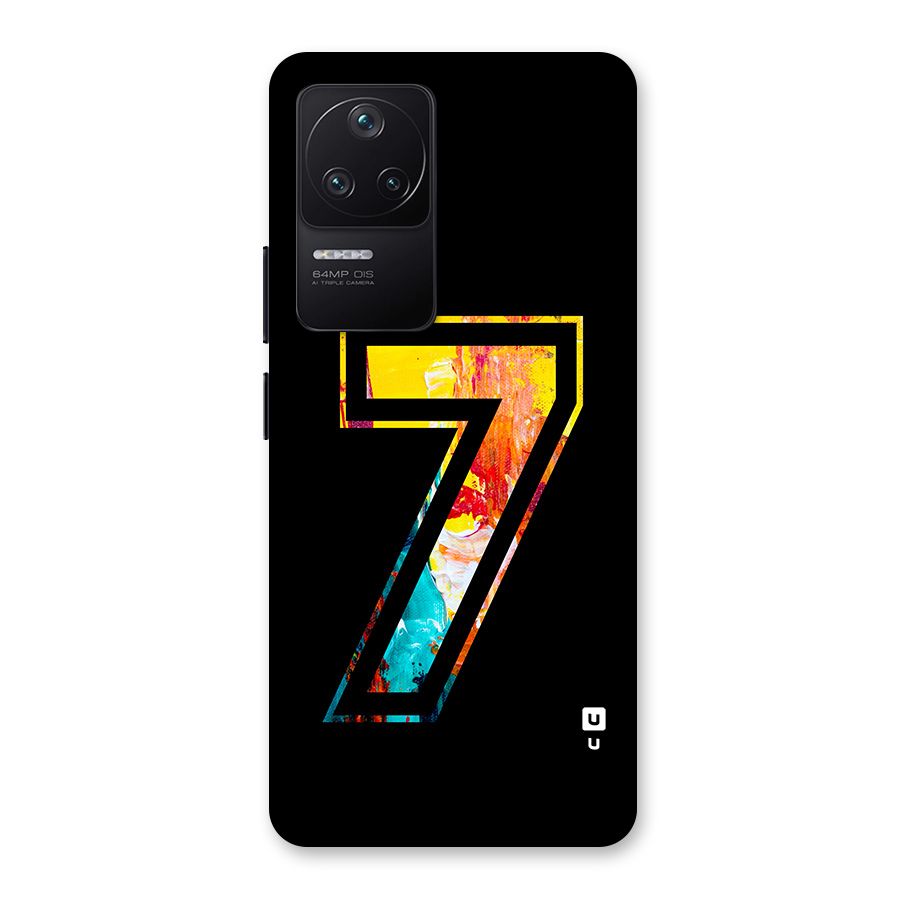Lucky Number Back Case for Poco F4 5G