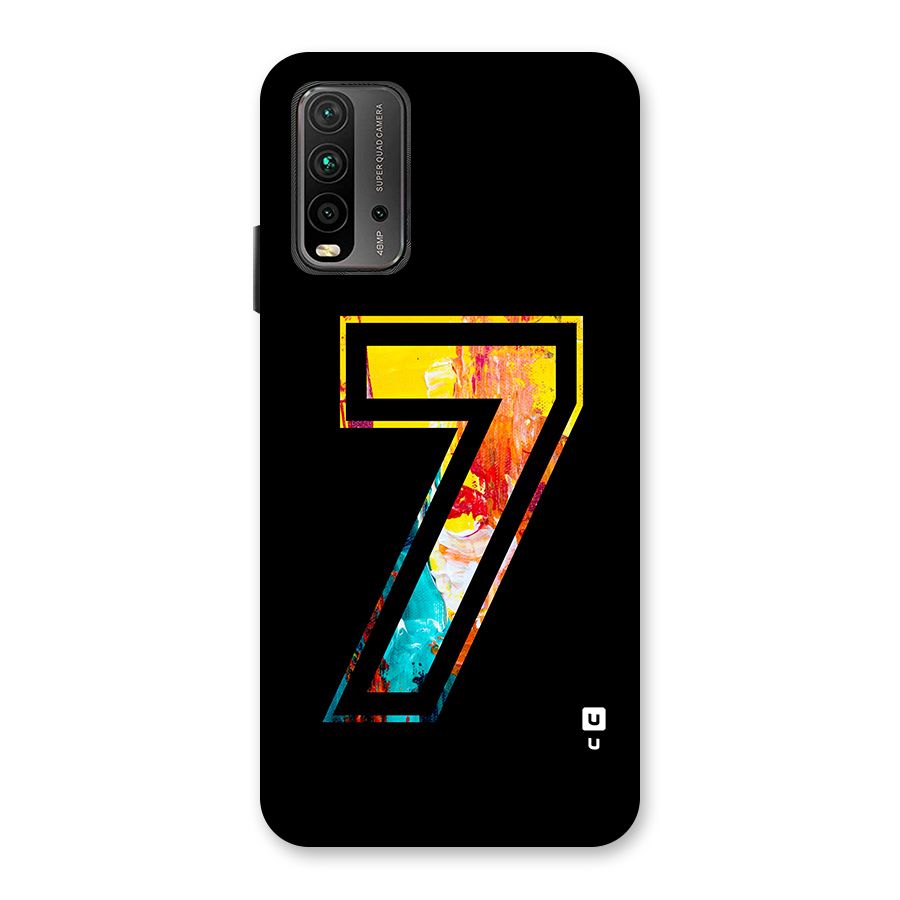 Lucky Number Back Case for Redmi 9 Power