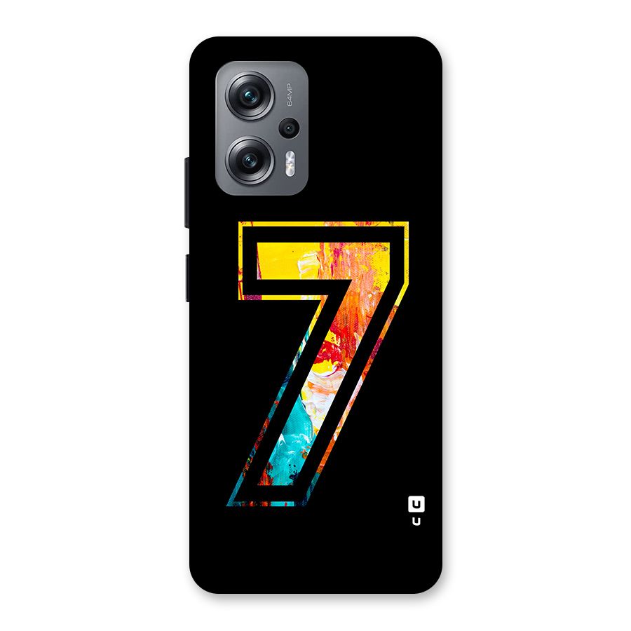 Lucky Number Back Case for Redmi K50i
