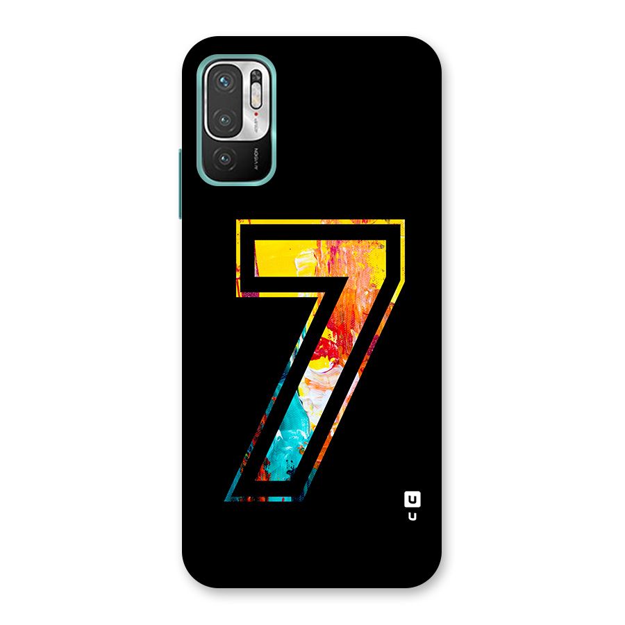 Lucky Number Back Case for Redmi Note 10T 5G