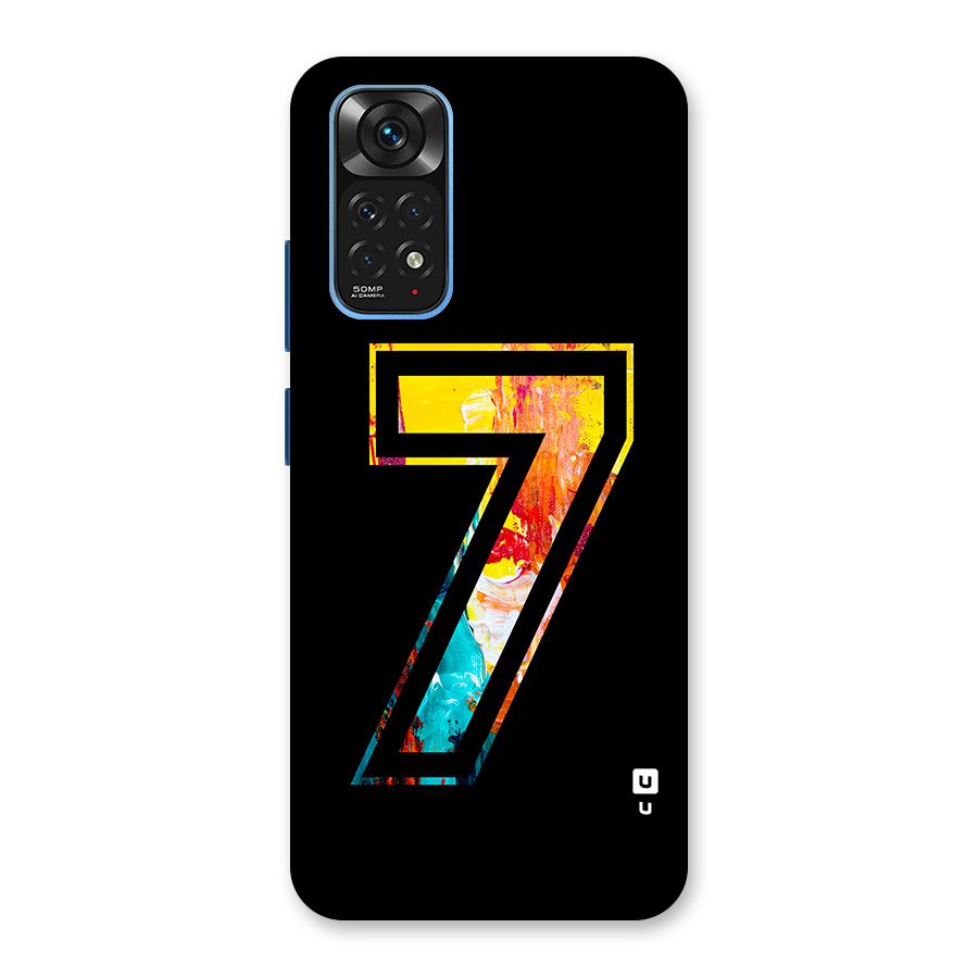 Lucky Number Back Case for Redmi Note 11S