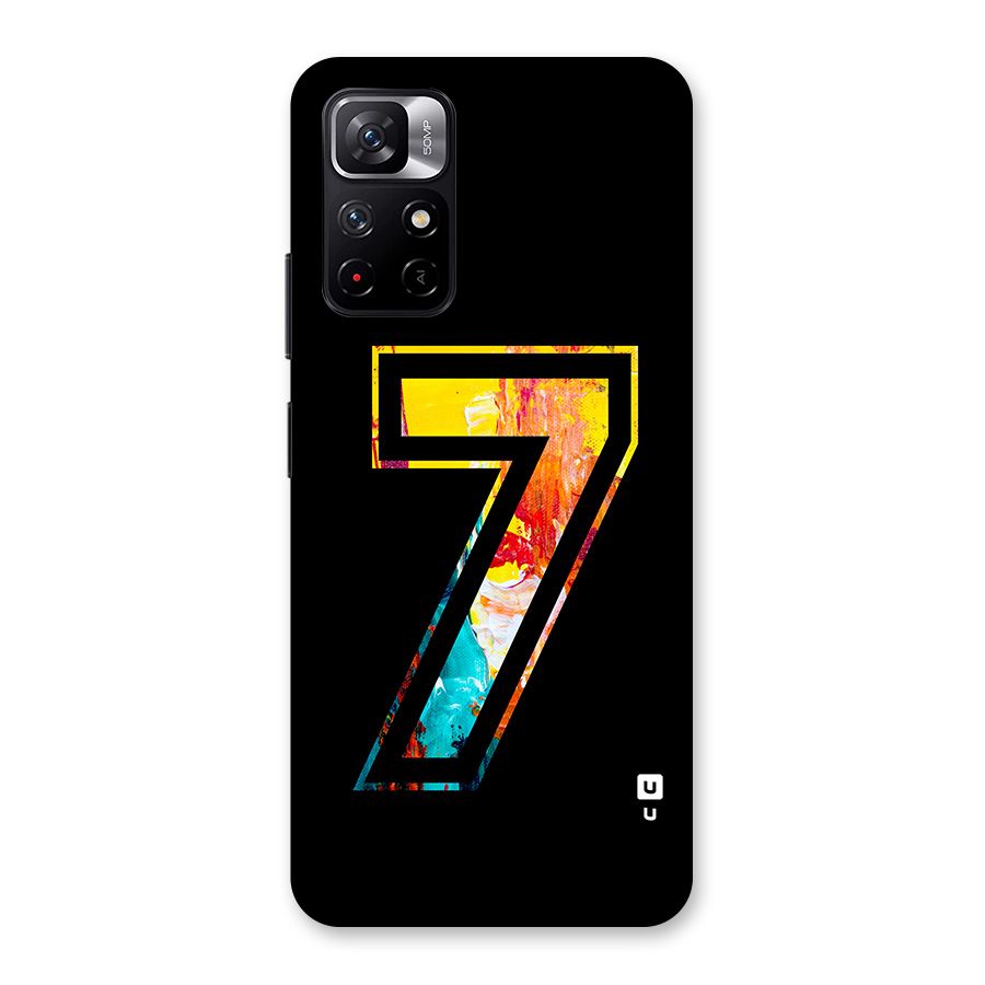 Lucky Number Back Case for Redmi Note 11T 5G
