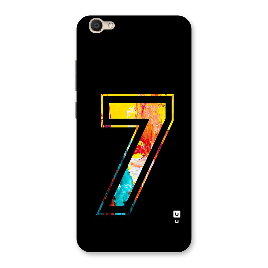 Lucky Number Back Case for Vivo V5