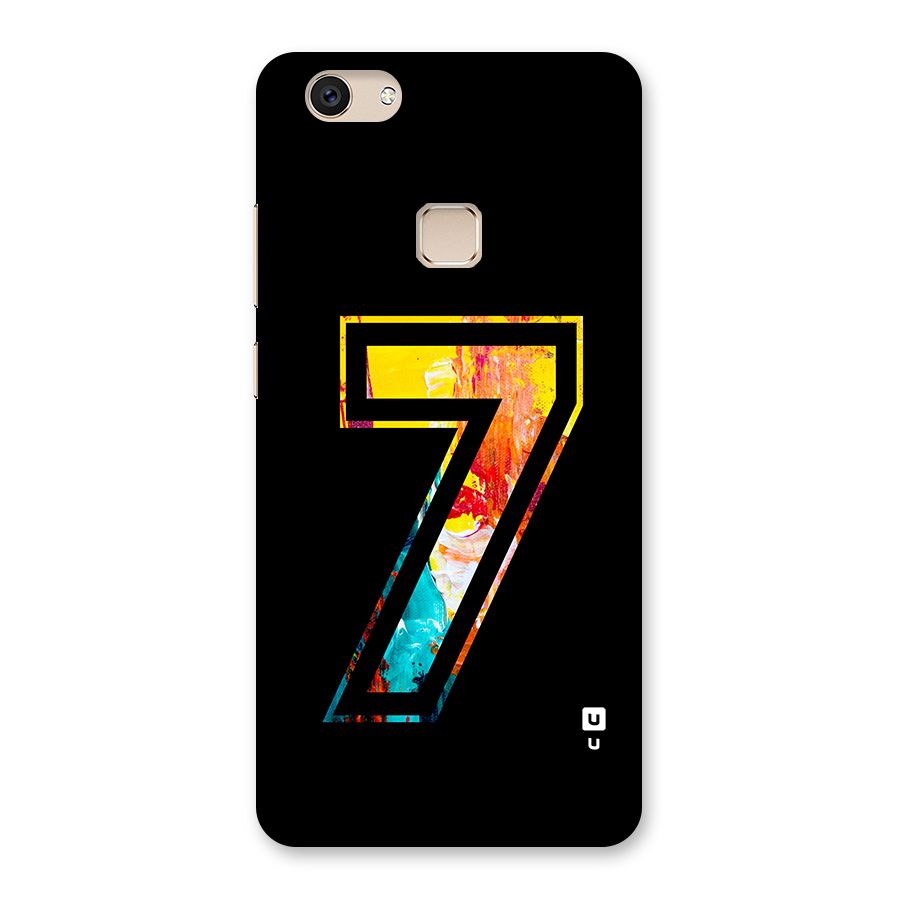 Lucky Number Back Case for Vivo V7