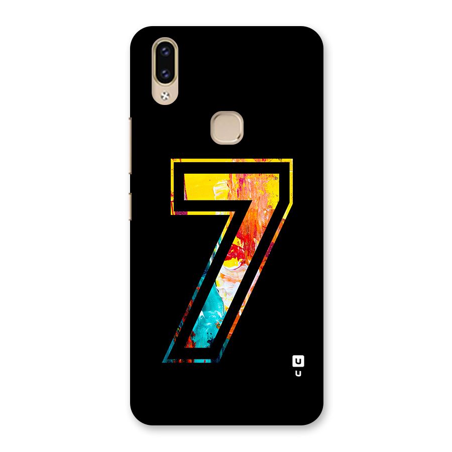 Lucky Number Back Case for Vivo V9 Youth