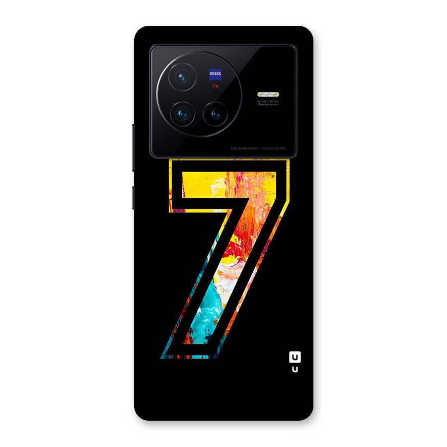 Lucky Number Back Case for Vivo X80