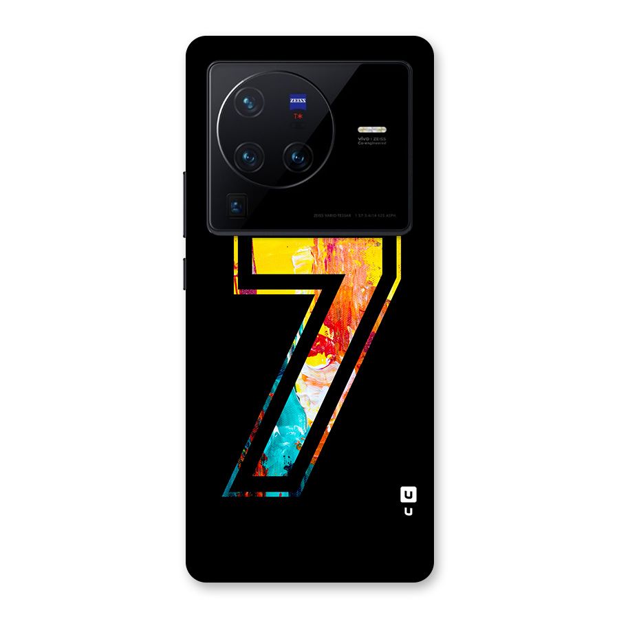 Lucky Number Back Case for Vivo X80 Pro