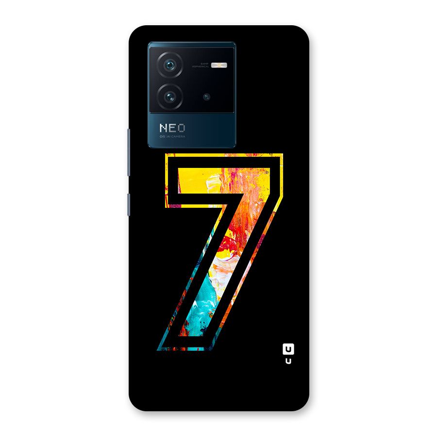 Lucky Number Back Case for Vivo iQOO Neo 6 5G