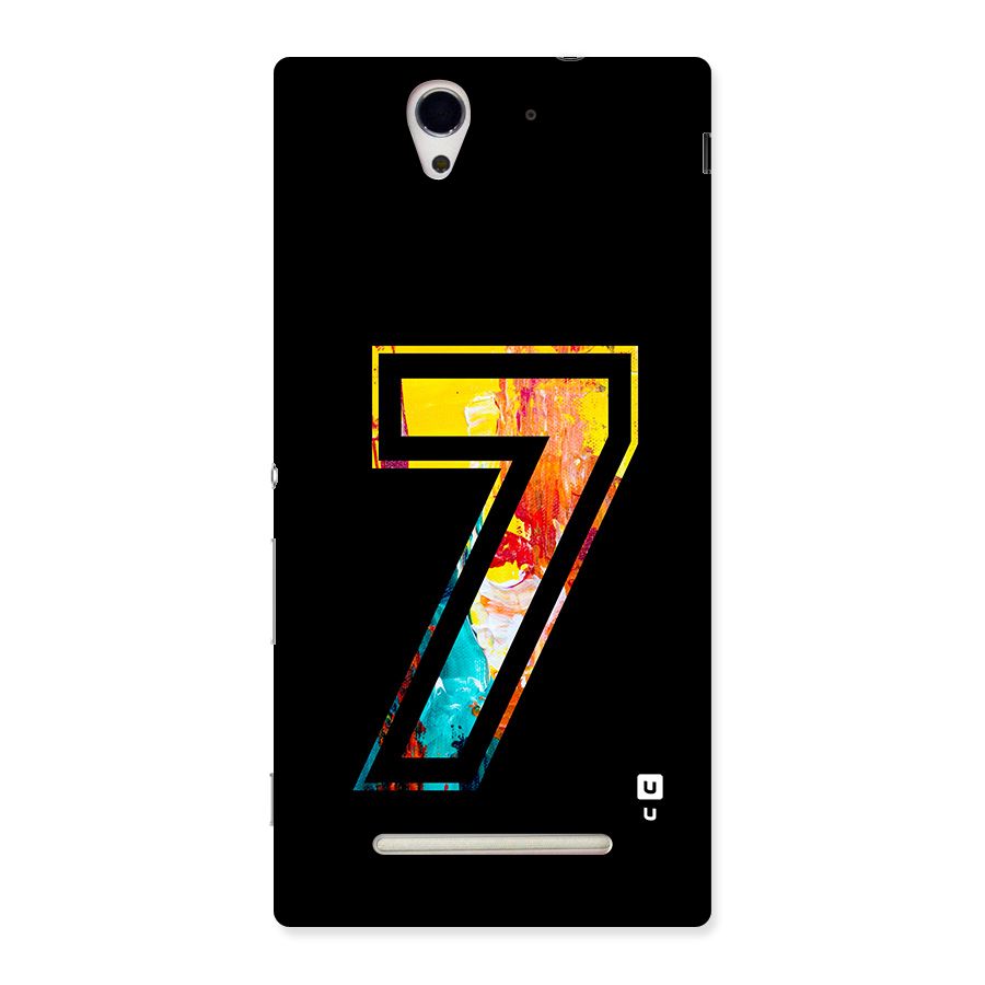 Lucky Number Back Case for Xperia C3