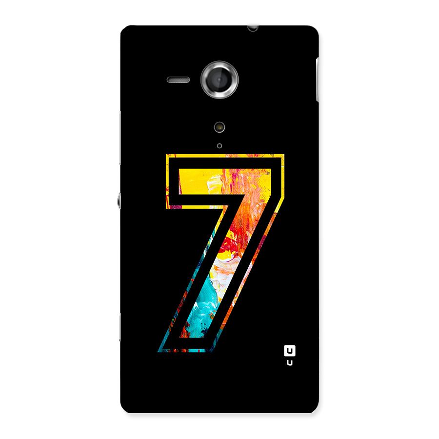 Lucky Number Back Case for Xperia Sp