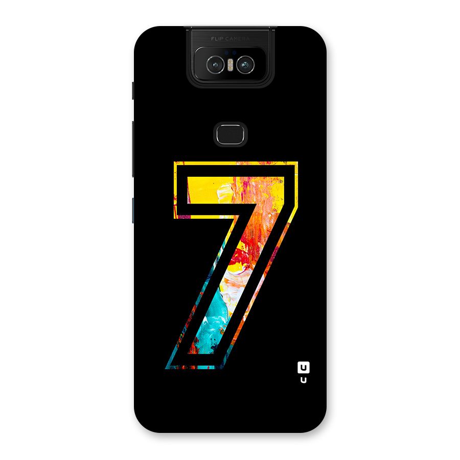 Lucky Number Back Case for Zenfone 6z