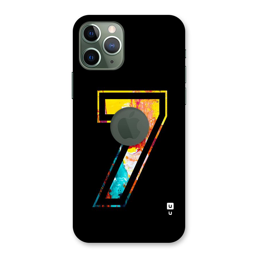 Lucky Number Back Case for iPhone 11 Pro Logo Cut