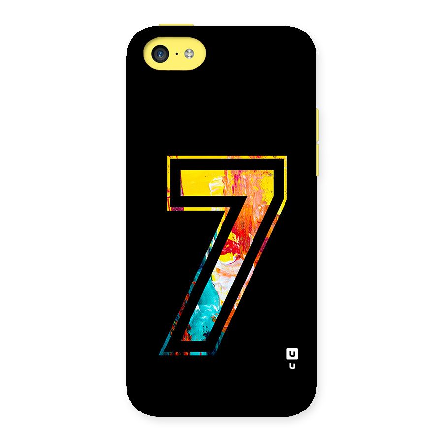 Lucky Number Back Case for iPhone 5C