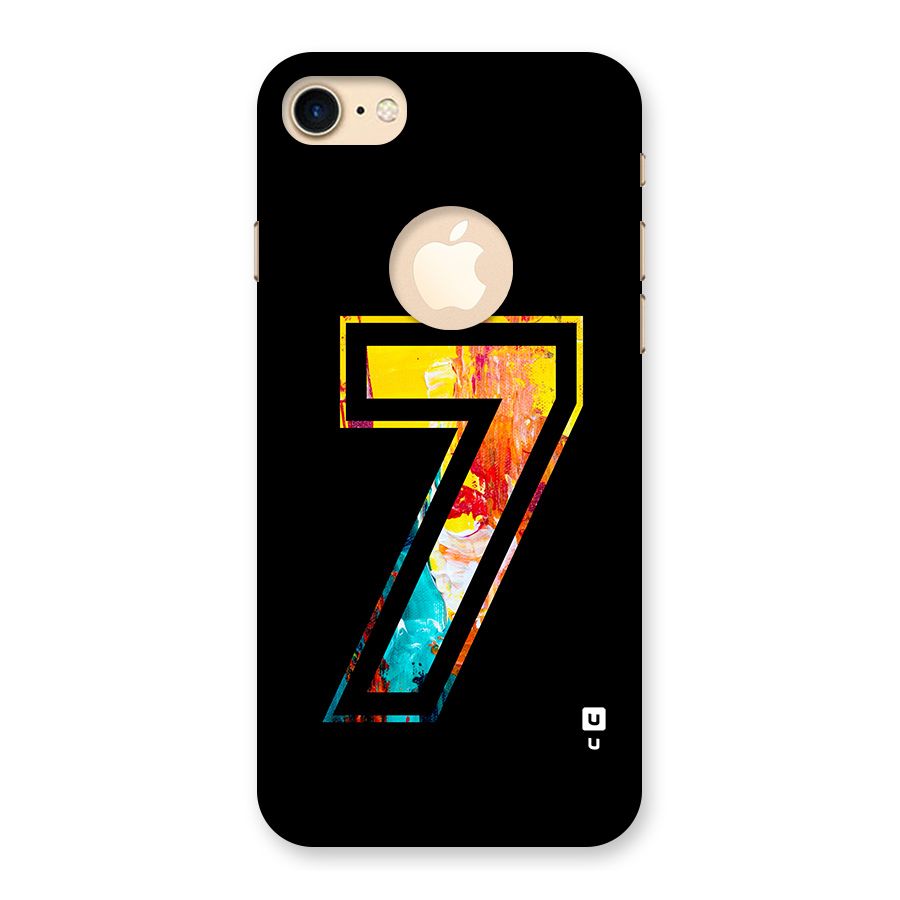 Lucky Number Back Case for iPhone 7 Logo Cut