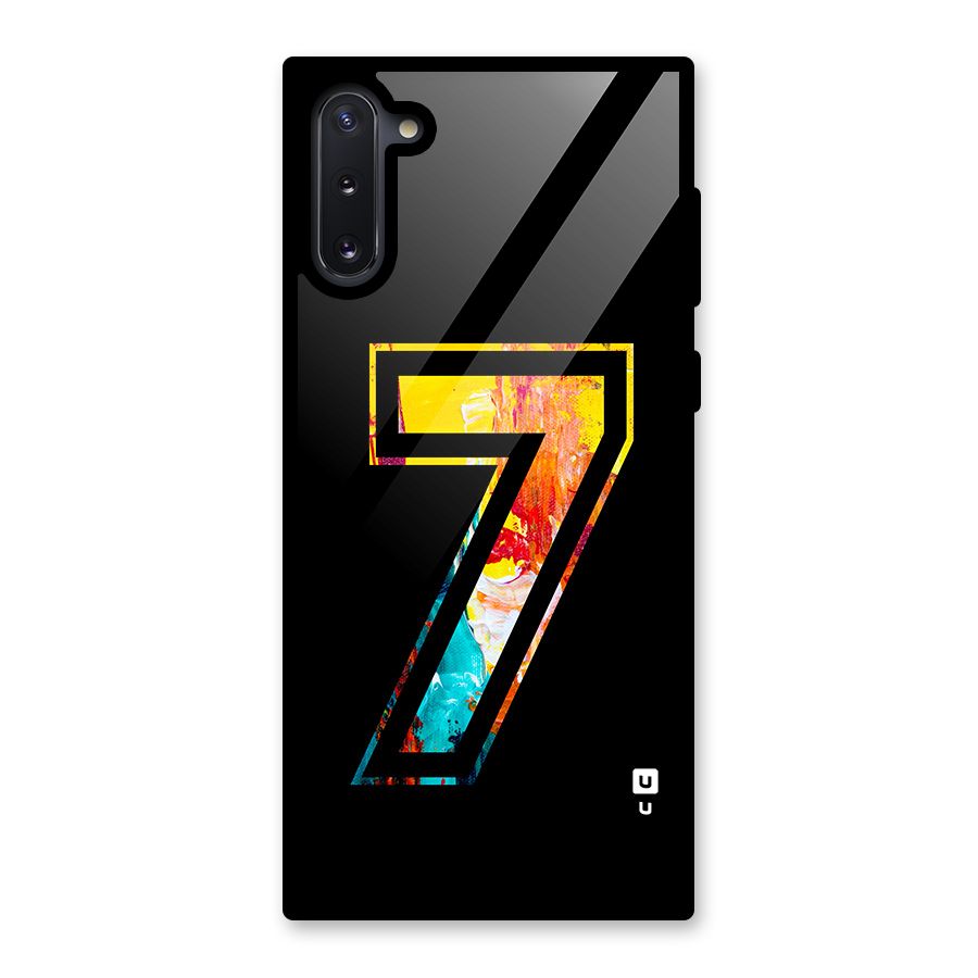 Lucky Number Glass Back Case for Galaxy Note 10