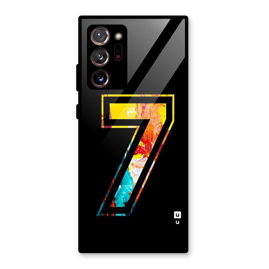 Lucky Number Glass Back Case for Galaxy Note 20 Ultra 5G