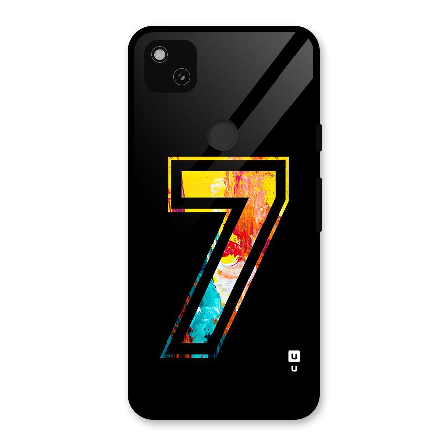 Lucky Number Glass Back Case for Google Pixel 4a