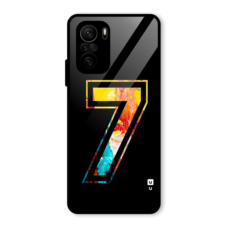 Lucky Number Glass Back Case for Mi 11X Pro