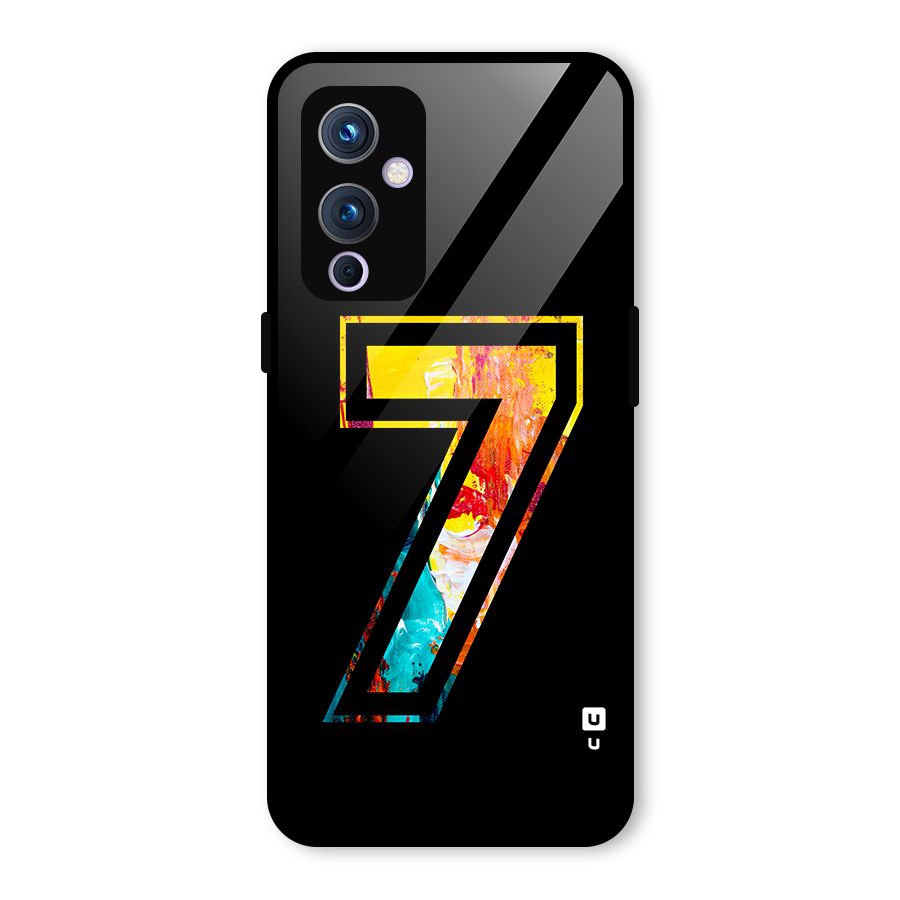 Lucky Number Glass Back Case for OnePlus 9