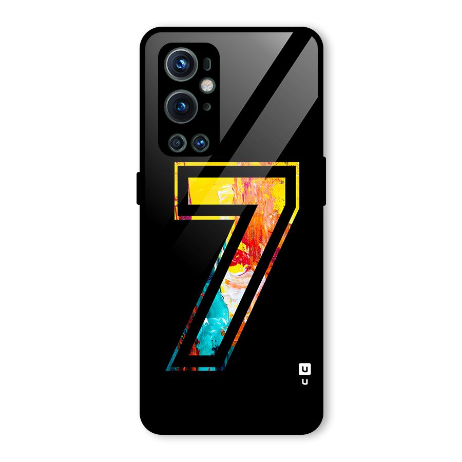 Lucky Number Glass Back Case for OnePlus 9 Pro