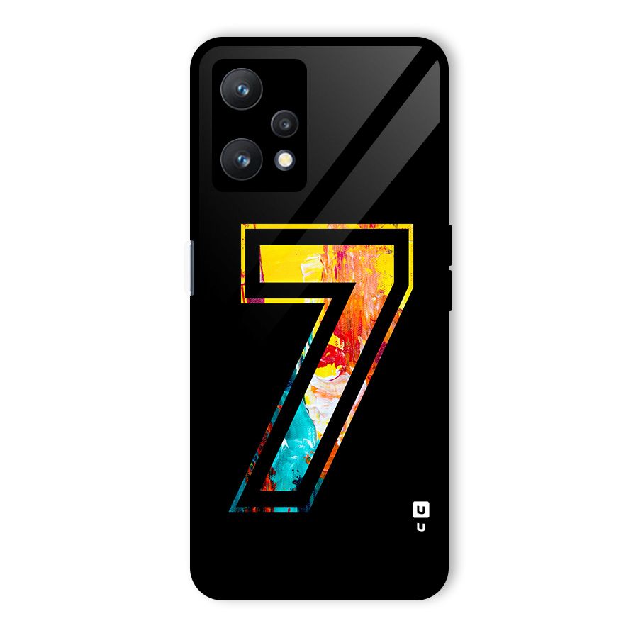 Lucky Number Glass Back Case for Realme 9 Pro 5G