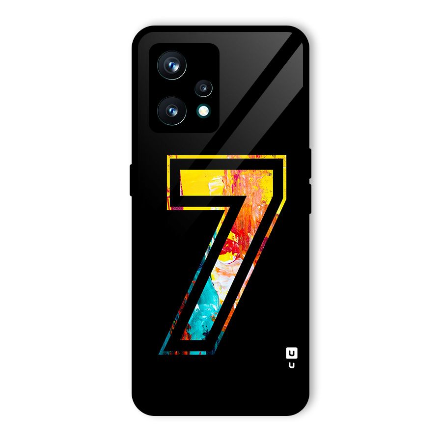 Lucky Number Glass Back Case for Realme 9 Pro Plus 5G