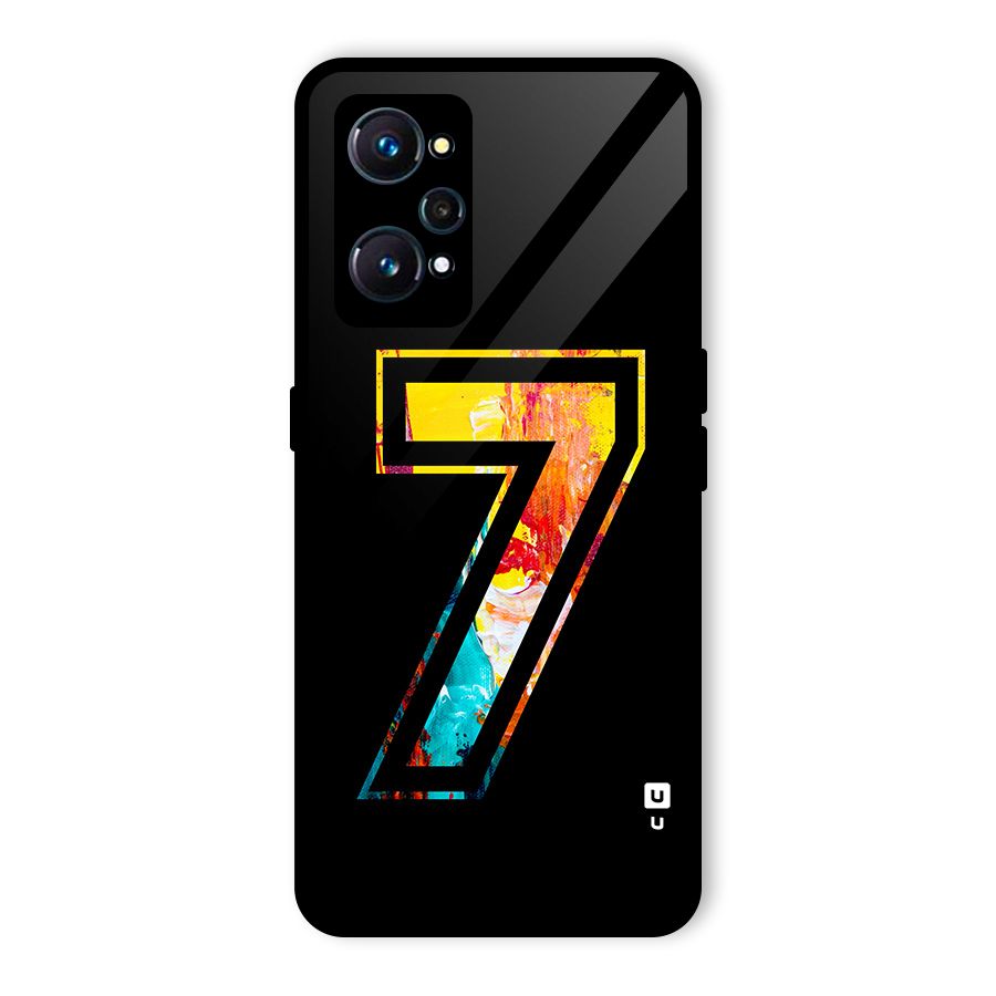 Lucky Number Glass Back Case for Realme GT Neo2