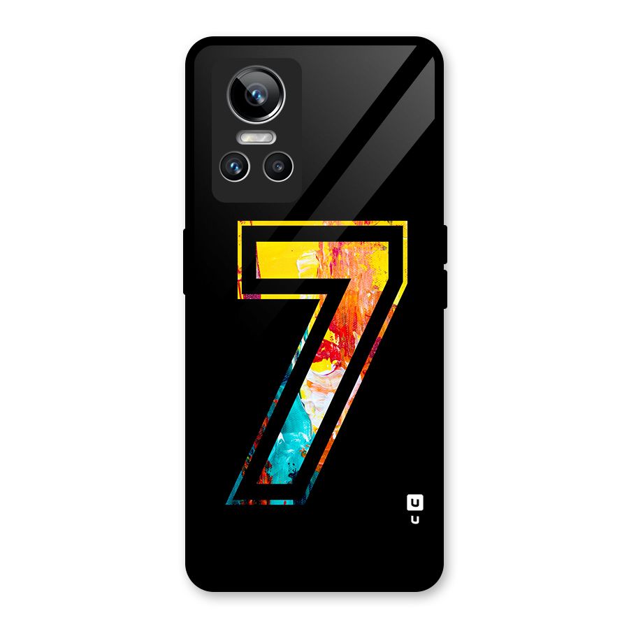 Lucky Number Glass Back Case for Realme GT Neo 3